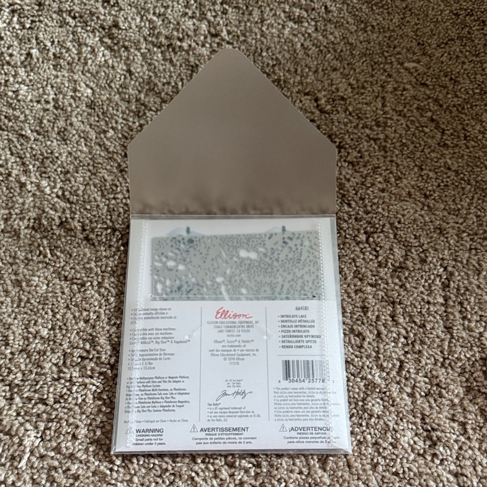 Sizzix Thinlits Intricate Lace Die - Picture 3 of 3